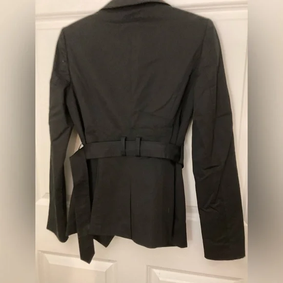 Elegant Ladies Dress Jacket BODY By Victoria Size 6 Belted! - Picture 3 of 7